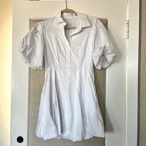 Jonathan Simkhai white mini dress, size 2